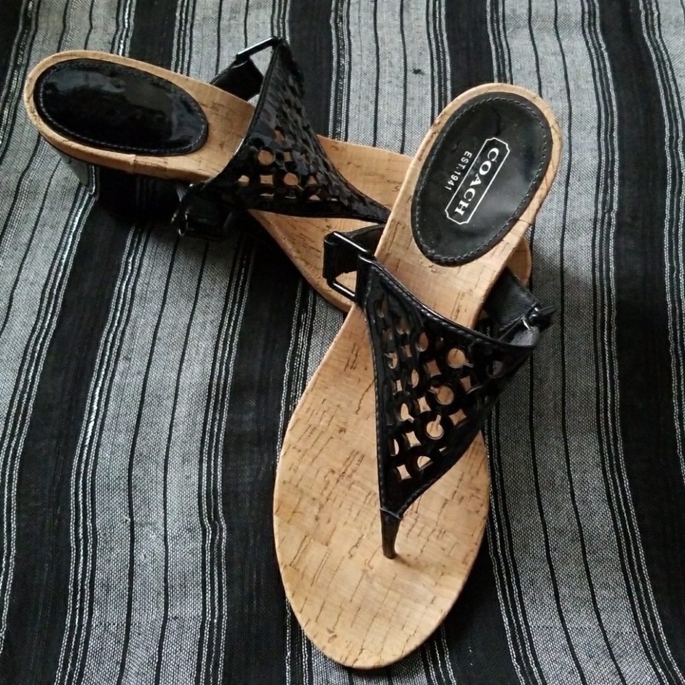 Coach wedges
